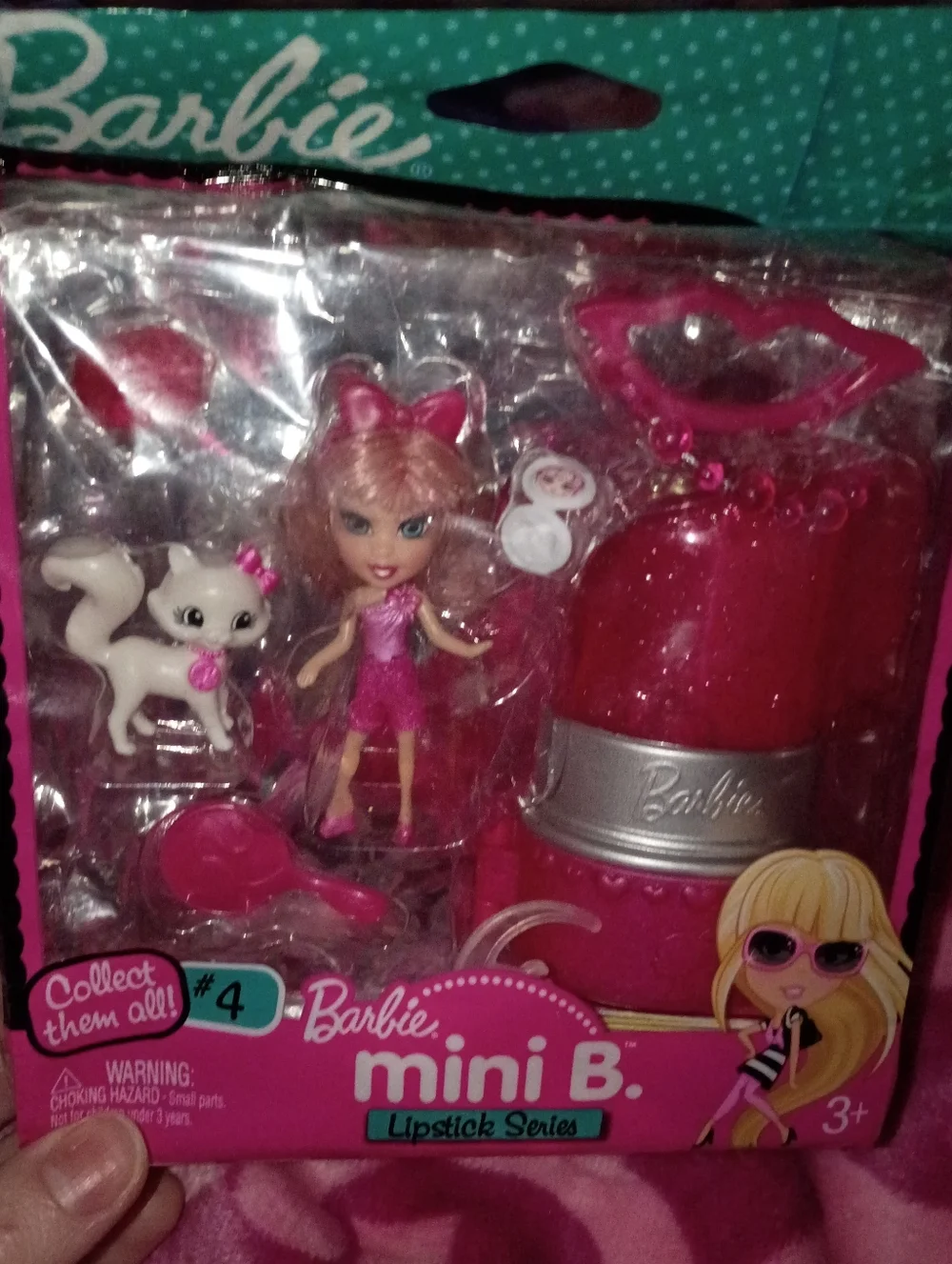 NWT Barbie Mini B. Lipstick Series